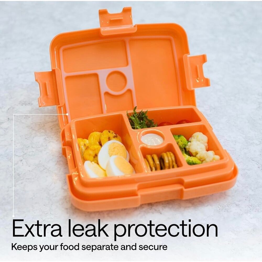 Bento Box with Hot & Ice Pack – 5 Leakproof Containers, Insulated Lunch Box s3 - Picture 2 of 8
